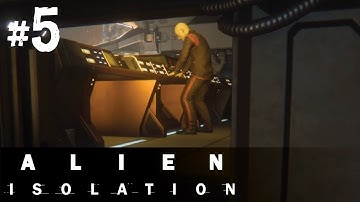 Alien Isolation Gameplay Walkthrough Part 5 - Seegson Communications