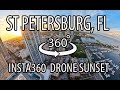 360 Aerial Drone over St Petersburg Florida