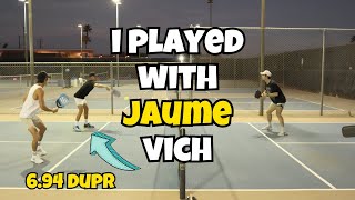 MIC'D UP Pickleball | Playing with Top Pro, Jaume Vich | Ep. 11 by Ed Ju 18,636 views 3 months ago 10 minutes, 10 seconds