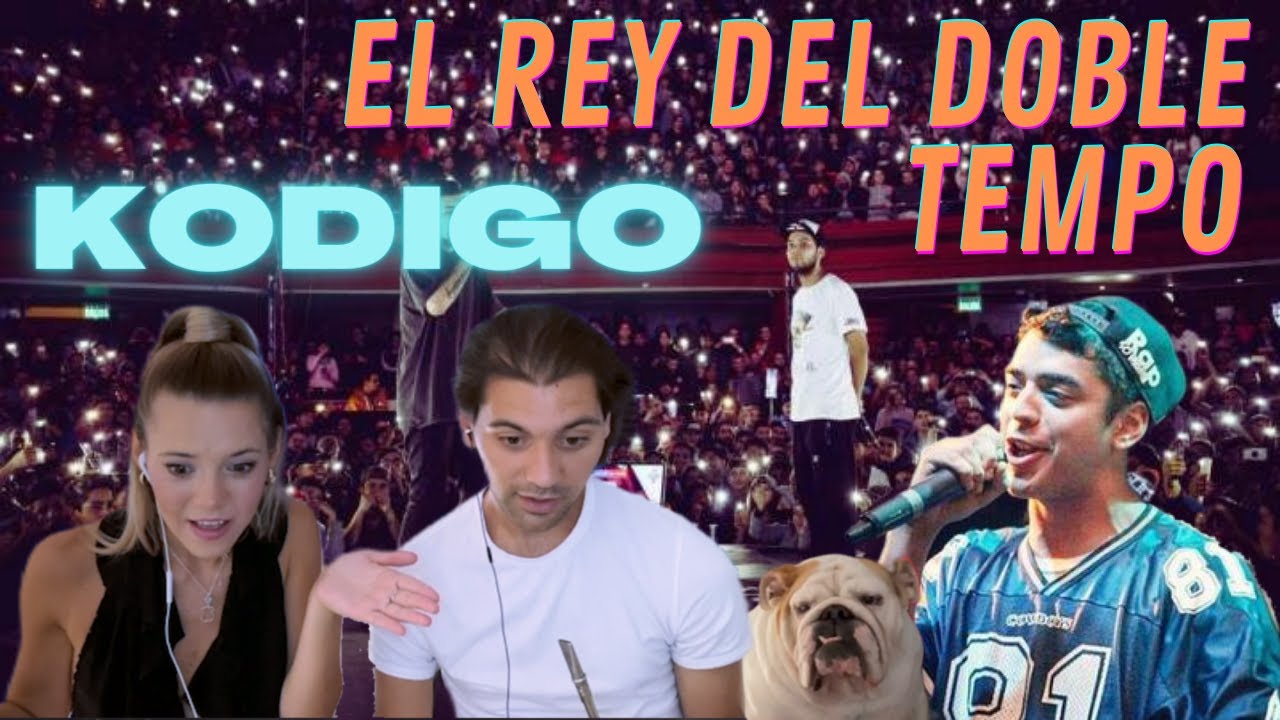 MATE-REACCIÓN AL REY DEL DOBLE TEMPO *Kodigo* / Flor y Mati reaccionan