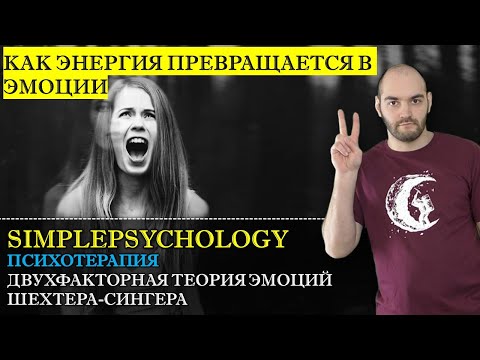 Психотерапия #24  Двухфакторная теория эмоций Шехтера-Сингера или как энергия превращается в эмоции