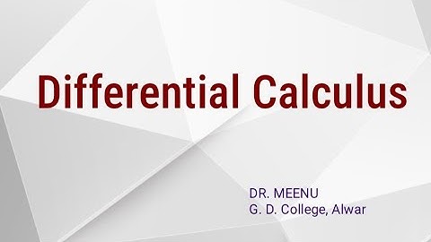 L-23: Differential Calculus (Examples on intersection of curve and its Asymptotes)