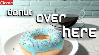 Donut Over Here! (Blender Donut)