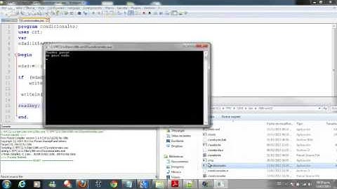 Pascal Tutorial 7 -  Sentencia If con solo con THEN