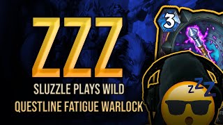 sluzzle plays Questline Fatigue Warlock | United in Stormwind | Wild Hearthstone