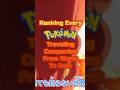 Ranking Every Pokémon Traveling Companion From Worst To Best #shorts