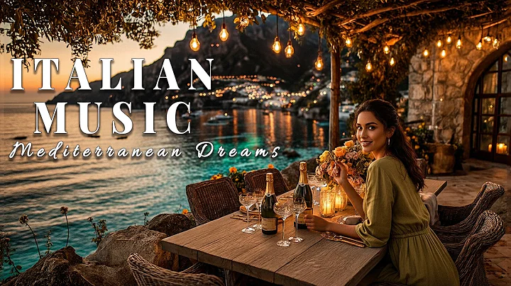 🎶 Italian Vibes & Mediterranean Music 🎶 2+ Hours Scenic Amalfi Coast & Lake Como Relaxation 4K