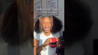 TRANSFORM TYPE 4 HAIR curls w/ this 😍💇🏾♀️ #youtubeshorts #hairtransformation #hair #curlyhair l