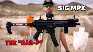 SIG MPX OR BAS P?? IRL REVIEW!