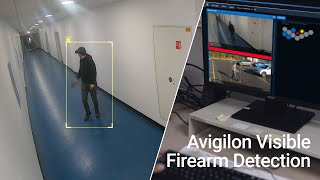 Avigilon Visible Firearm Detection Video Analytics