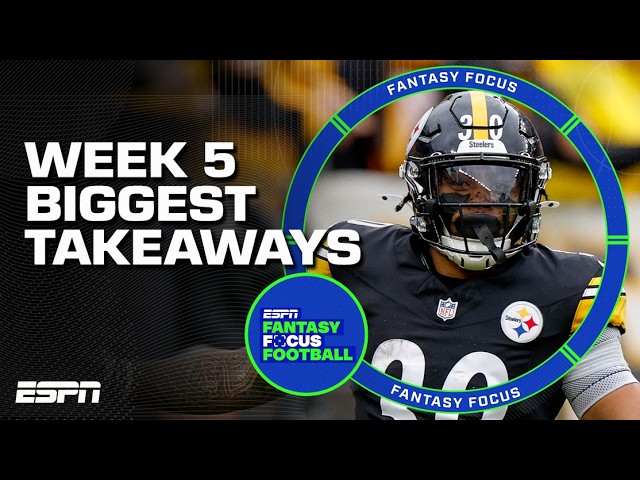 Overreaction Monday: Should We Believe These Week 5 Breakouts? | Fantasy Focus