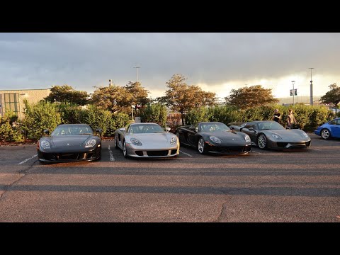 Three Porsche Carrera