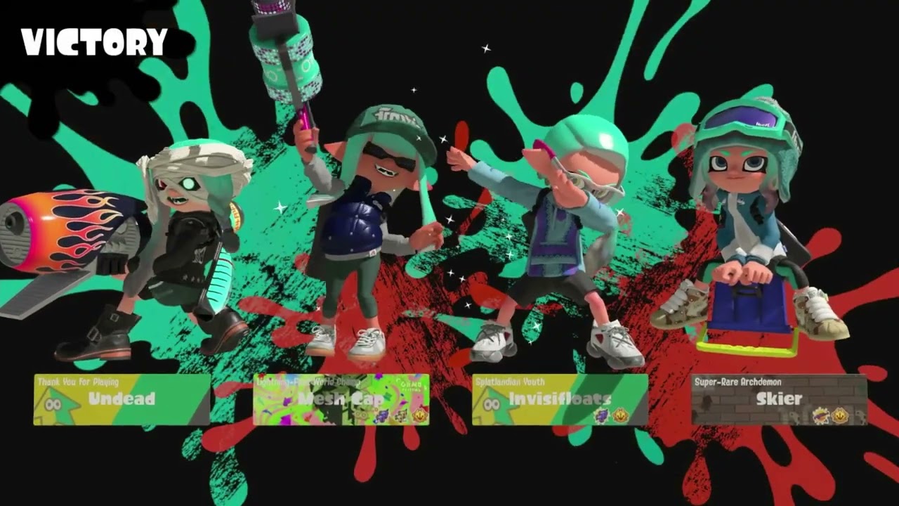 [X Rank Practice #138] Range, Bloblobber, and Painbrush