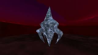 Getting chased by floating demon crystals - Sunset Spirit Steel