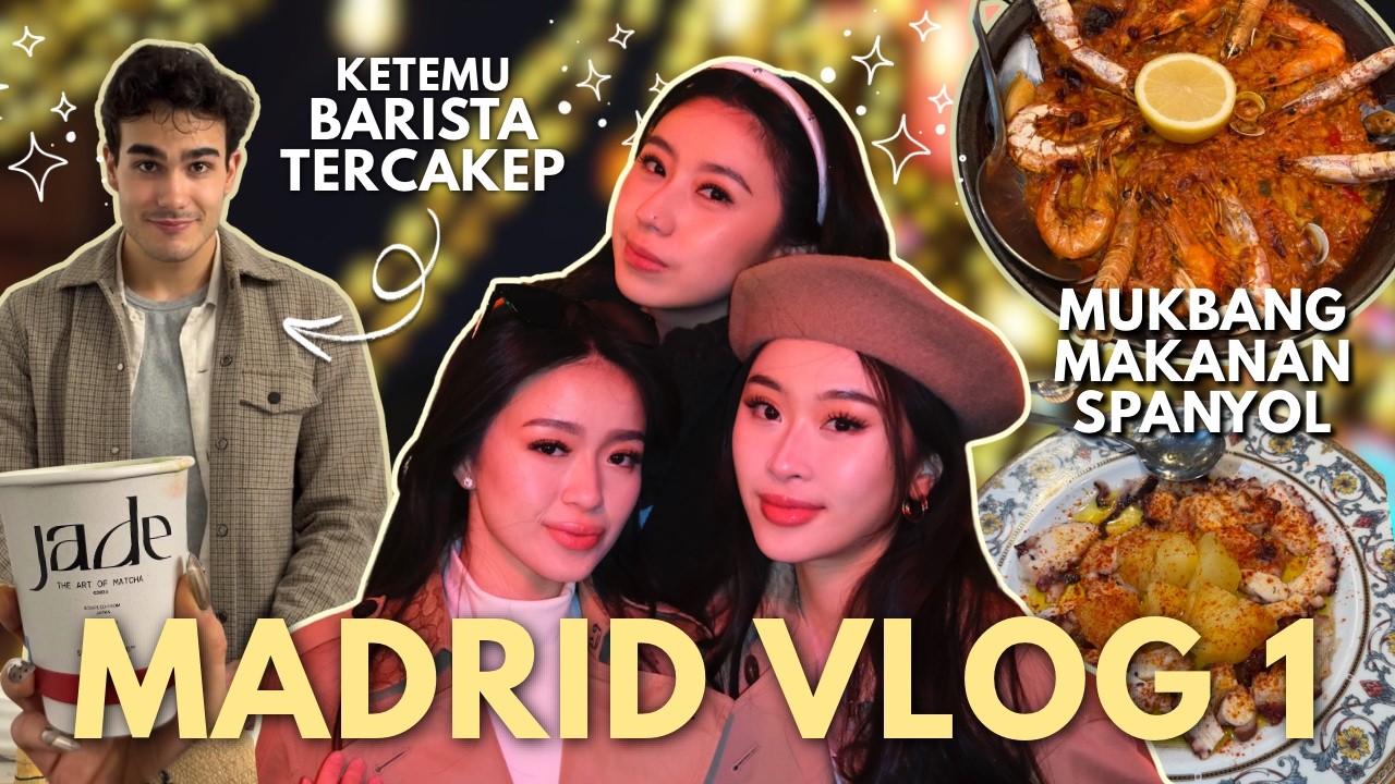 pertama kali pergi ke SPAIN! 🇪🇸 