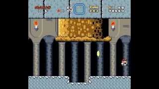 Let's Play Super Mario World SMW Attempted Speedrun World 1 Retry Count: 10 (non-TAS, no savestates) screenshot 4