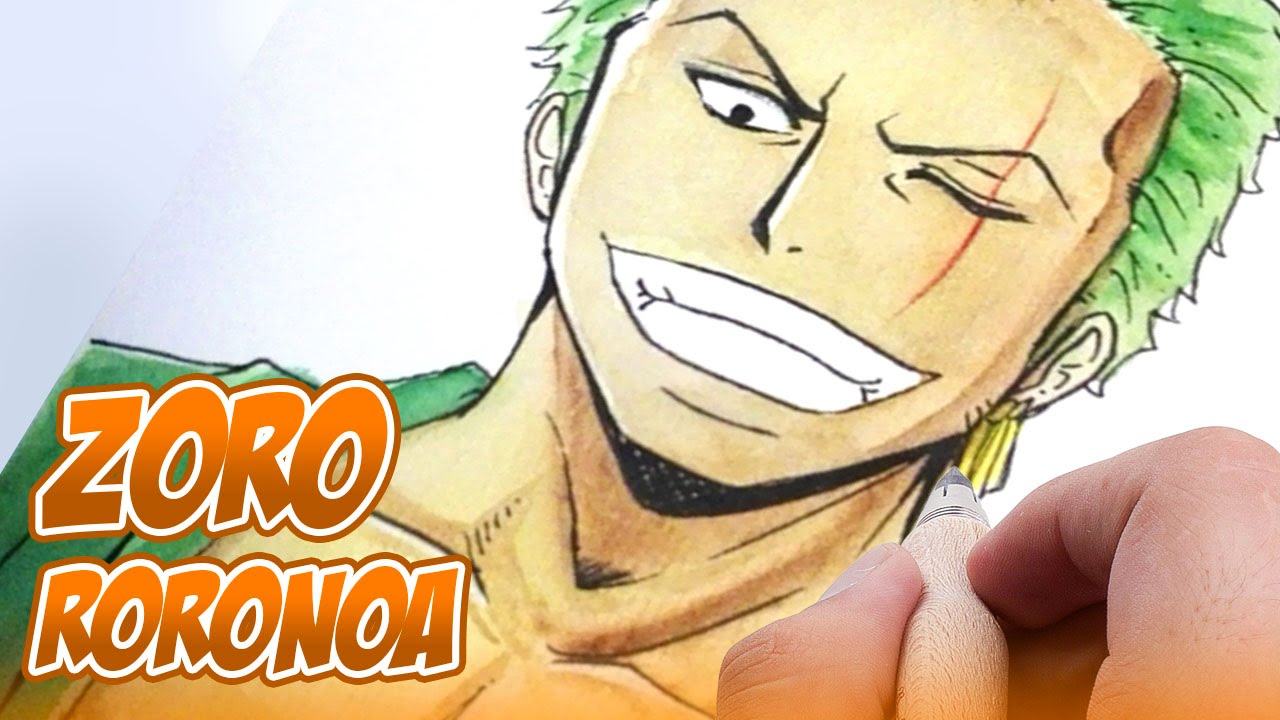 Speed Drawing: Roronoa Zoro (One Piece)