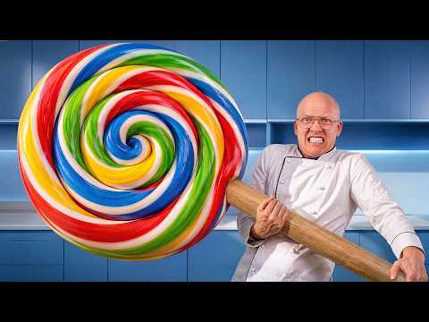 I Made a Giant 260-pound Lollipop