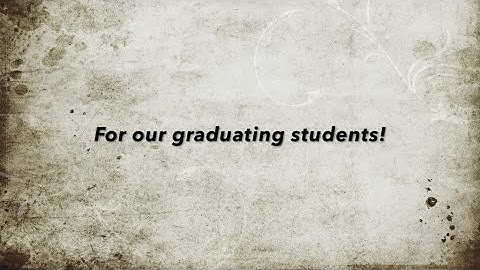 Congratulations LLD graduates!