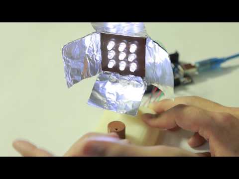 Lighting fixture made by Arduino UNO, 3D printer