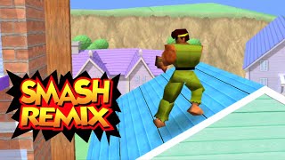 Smash Remix HD Textures Ultimate v2.0 Beta Tester All Star Mode Very Hard Ryu Beta Gameplay Android