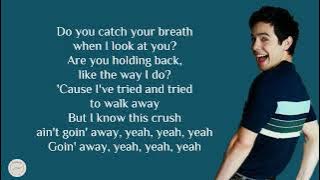 David Archuleta - Crush (lyrics)