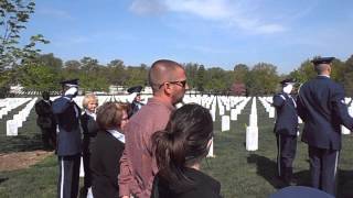 Charles E Hill 21 gun salute