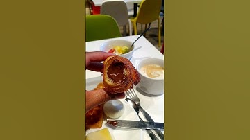 Simple Hotel Breakfast Buffet | French breakfast 🇫🇷 #french #hotel #breakfast #buffet #shortsviral