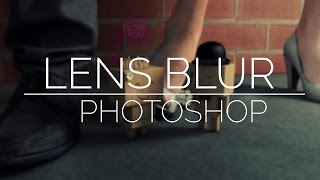 Lens Blur Effect Tutoral in Photoshop CC (2016) screenshot 4