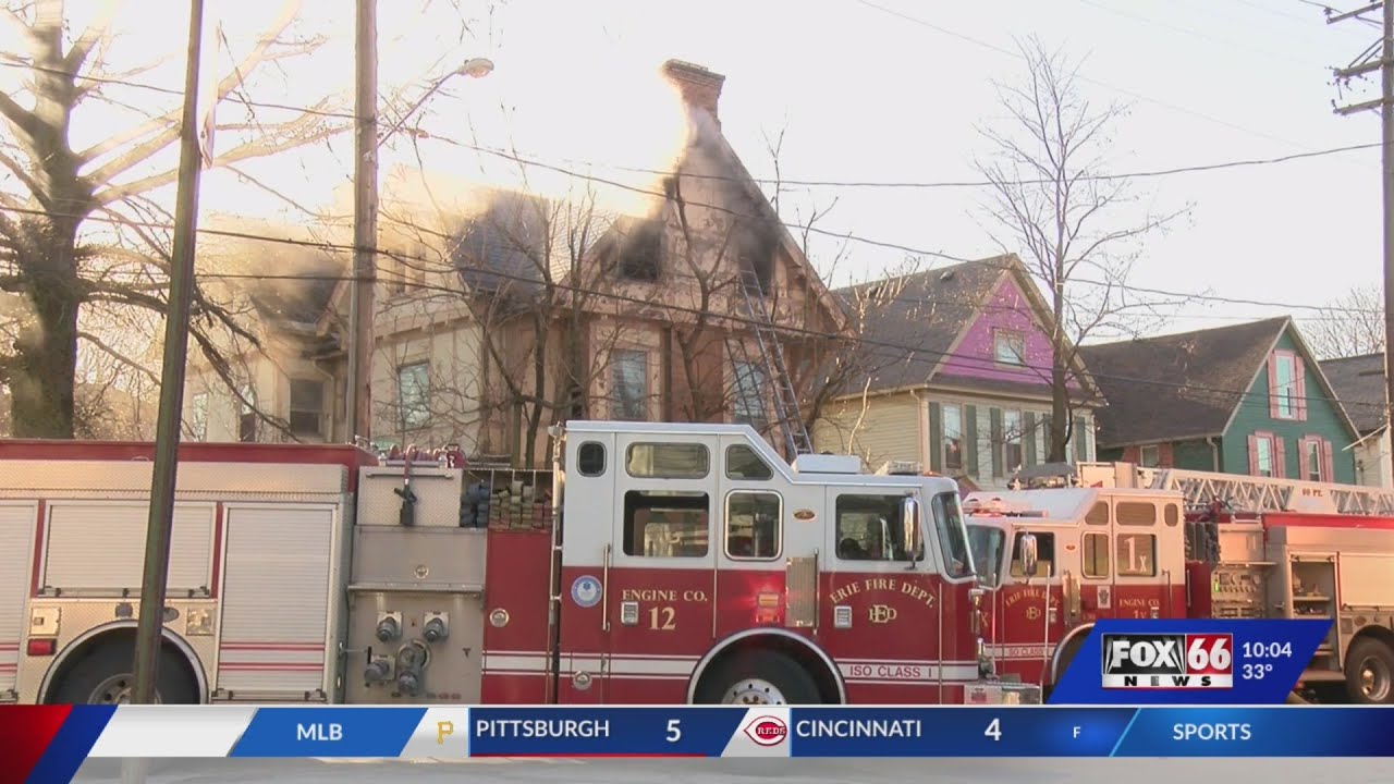 Crews respond to house fire on lower west side - YouTube