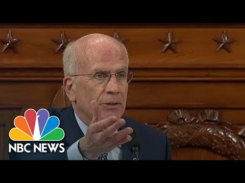 Welch tells Jim Jordan: Trump 'Is Welcome To Take A Seat Right There' | NBC News