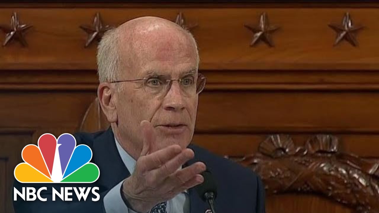 Welch tells Jim Jordan: Trump 'Is Welcome To Take A Seat Right There' | NBC News