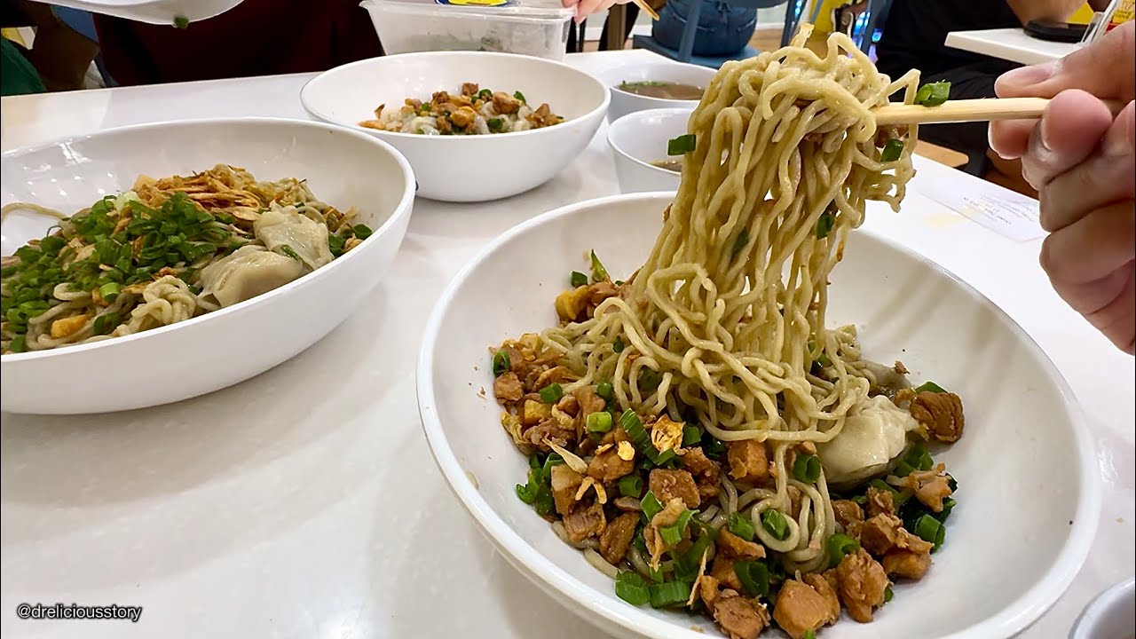 Mie Pangsit Aon Muara Karang Noodle Bakmi Medan Restaurant Review @ MK Pluit North Jakarta Indonesia