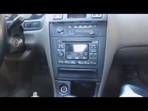 1998 Nissan maxima radio removal