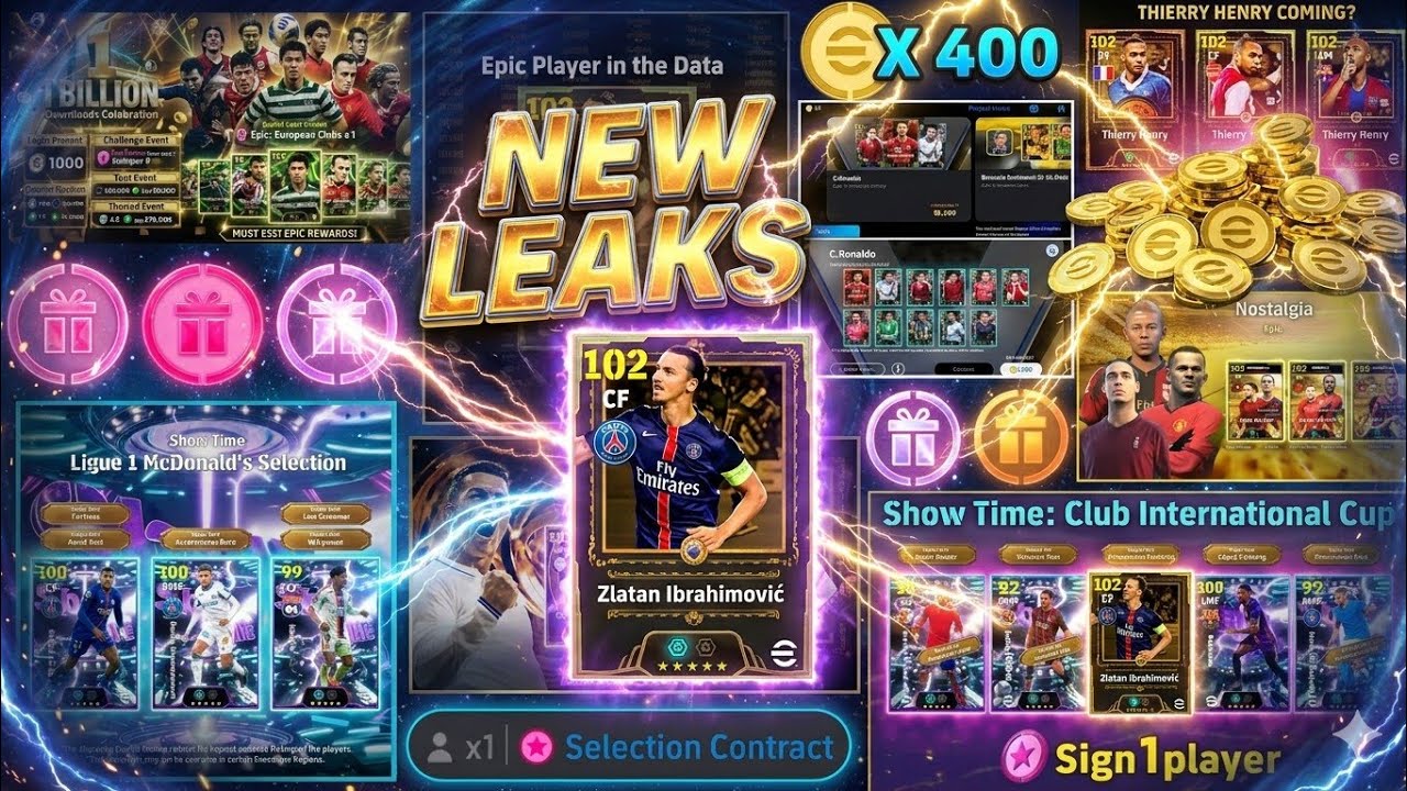 Konami Preparing 1B Downloads Campaign? 😳 ShowTime & Epic Packs Coming | eFootball 2026