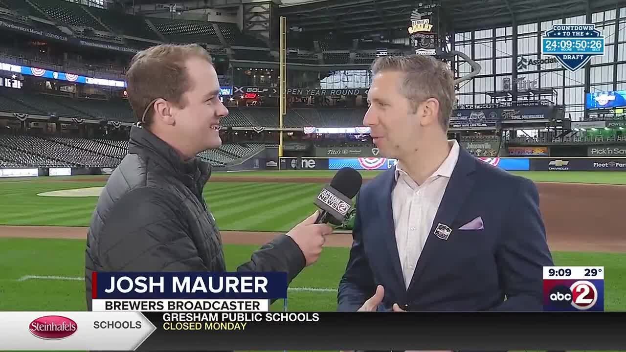 Introducing new Brewers broadcaster Josh Maurer