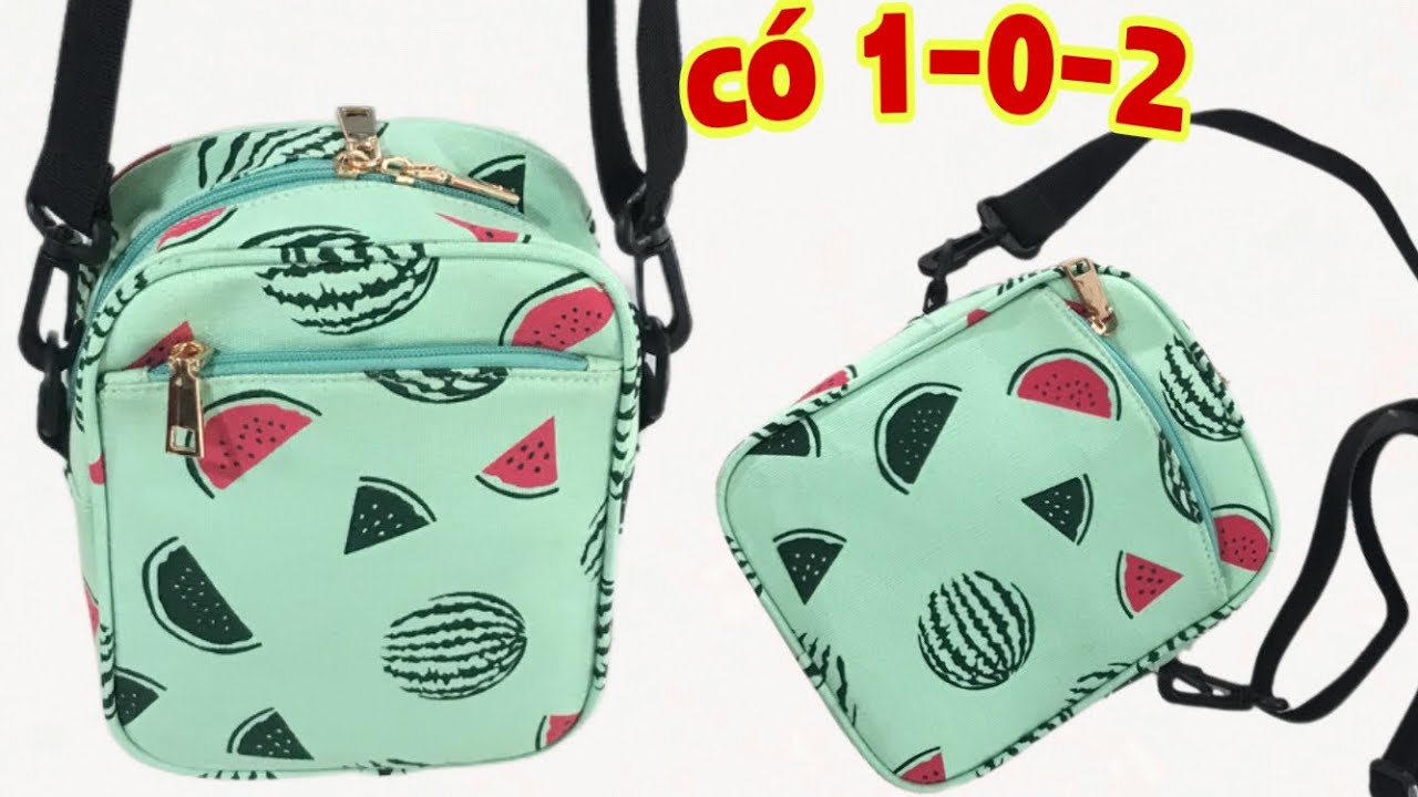 cách may một chiếc túi đeo chéo nữ thời trang rất đẹp có 1-0-2 ( bài 31 )