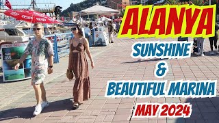 Alanya - Life and Walking in Alanya - Sunshine & Beautiful Marina