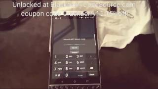 How to unlock rogers Telus or Bell BlackBerry KEYONE