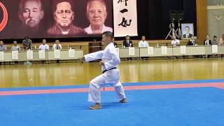 IOGKF World Budosai 2016 - Tetsuji Nakamura. Seisan kata and bunkai.