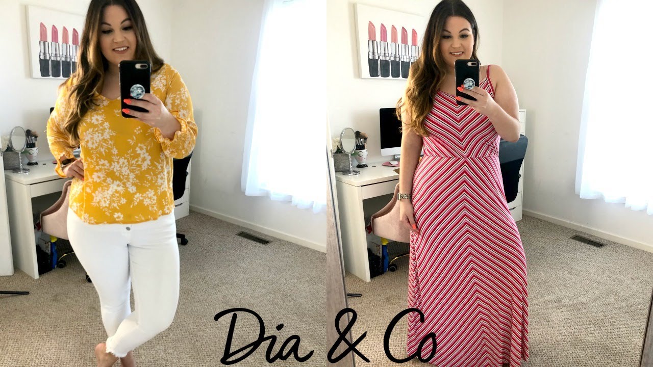 DIA & CO UNBOXING & TRY ON | Kelly Elizabeth
