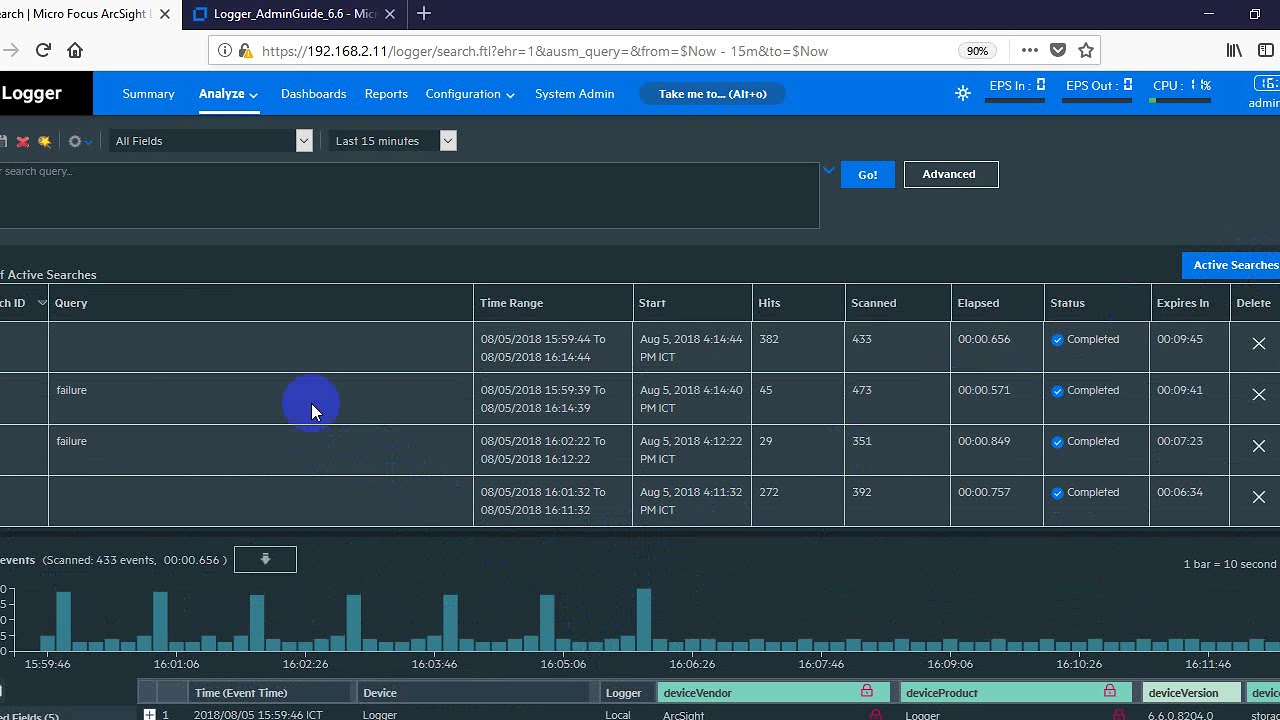 Search on Logger - Part 1