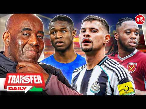 Bruno G Deal ON? Arsenal CONFIDENT, Striker Talks & Wan-Bissaka BOMBSHELL! | Transfer Daily