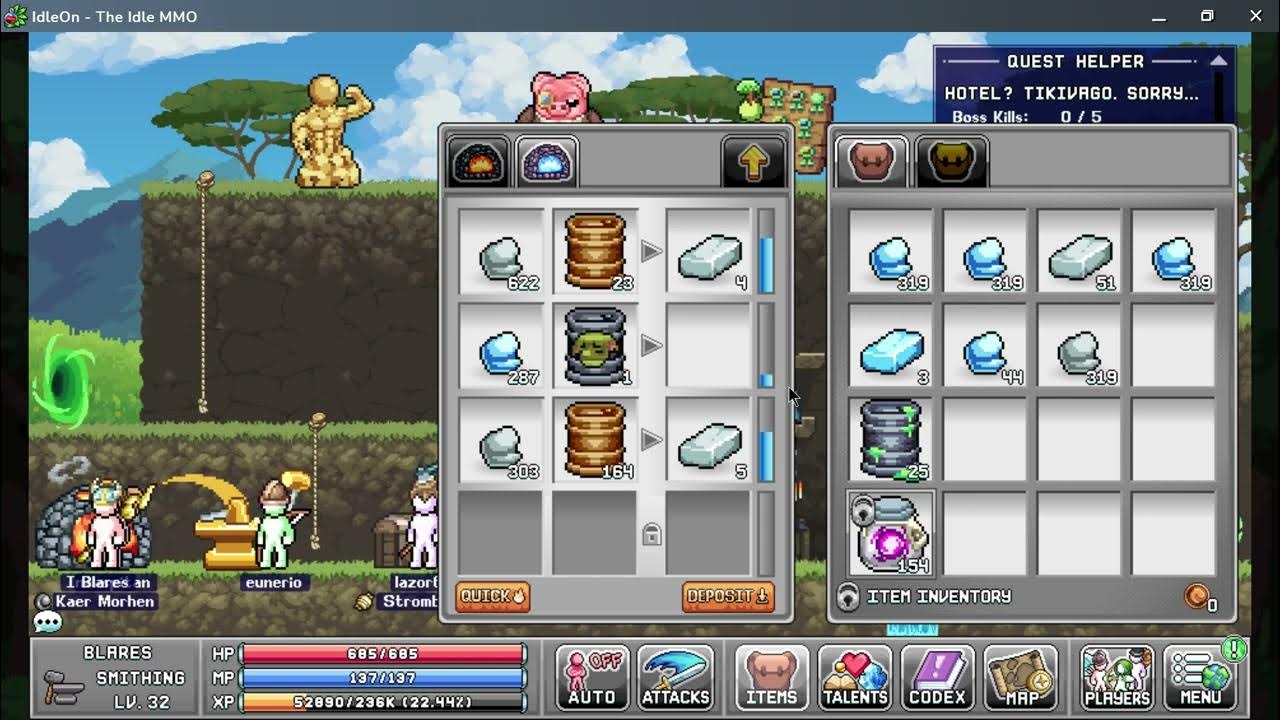999 speed Smithing trick / Infinity / only 1 barrel / craft recipe