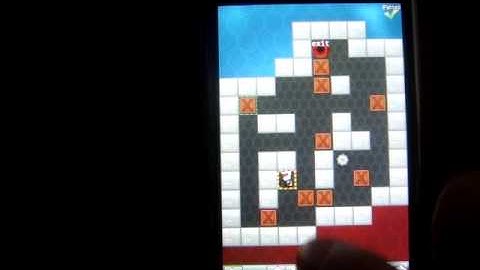 Boxed In - Level 24 Solution - iPhone Puzzle Game