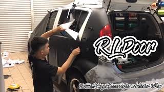 How I Wrap Perodua Myvi 2008 in 5 days