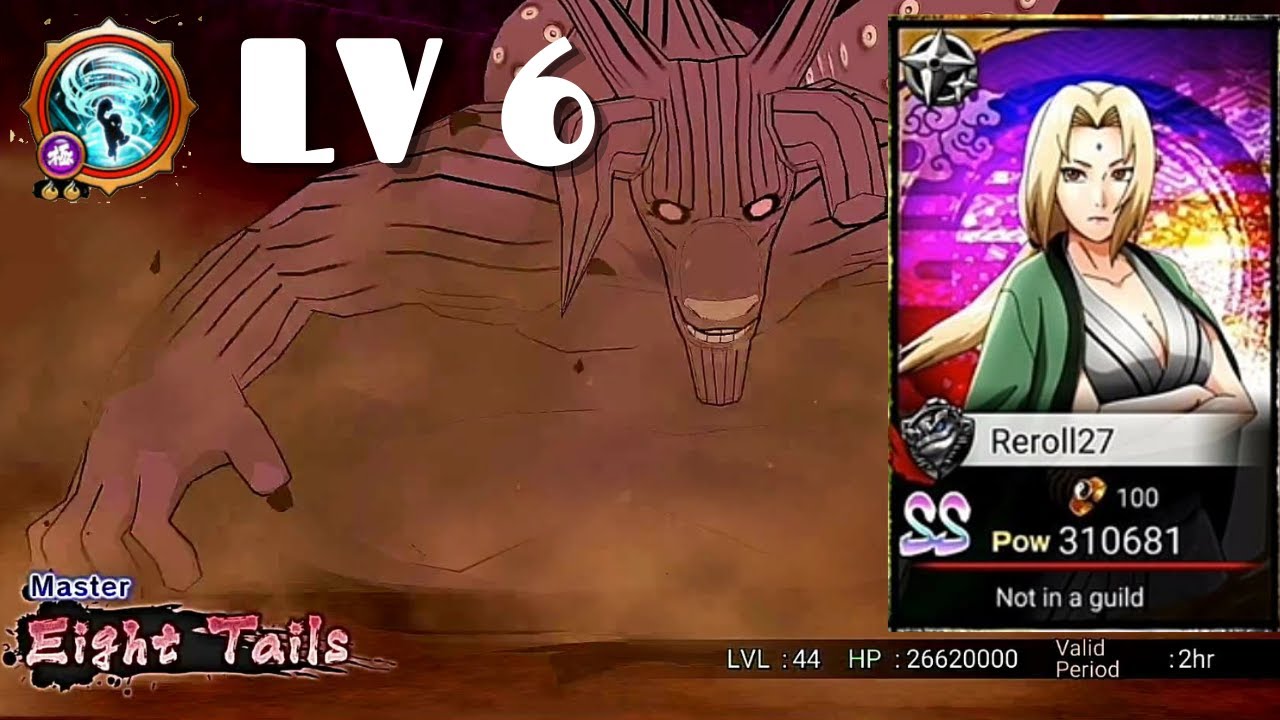 NxB NV 🔥SAM 39 MASTER VS TSUNADE REKIT FULL KIT ULTI LV 6 🔥Naruto x Boruto Ninja Voltage