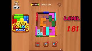 Block Color Mania Level 181 Walkthrough