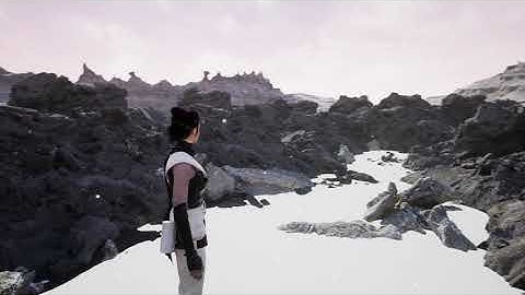Unreal Engine 5 Test - Snowy Mountain