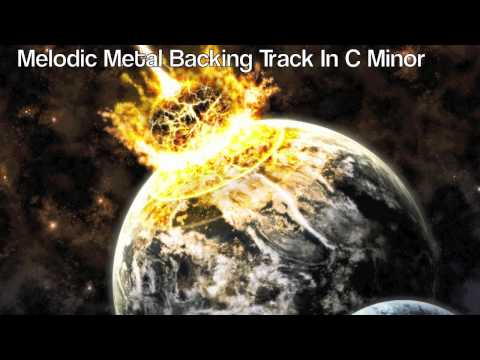 Melodic Metal Backing Track In C Minor
